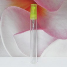 Tube Glass 8 ml Clear with PE Sprayer: LIGHT GREEN